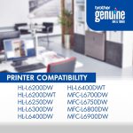 Brother Genuine Super High Yield Toner Cartridge, TN880, Replacement Black Toner, Page Yield Up to 12,000 Pages, Amazon Dash Replenishment Cartridge