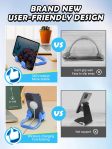 CALDEVER Cell Phone Stand Holder Thumbs Up Lazy Phone Stand 2 Pack Phone Holder Cool Gadgets Cellphone iPhone Stand for Desk Gadgets Birthday Gifts for Women Men Teenage Girls Boys Adults Wife Her
