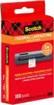 Scotch Thermal Laminating Pouches, 5 Mil Thick for Extra Protection, 2.32 x 3.70-Inches, Business Card Size, 100-Pack (TP5851-100)