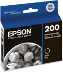 EPSON 200 DURABrite Ultra Ink Standard Capacity Black Cartridge (T200120-S) Works with WorkForce WF-2520, WF-2530, WF-2540, Expression XP-200, XP-300, XP-310, XP-400, XP-410
