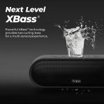 Tribit MaxSound Plus Portable Bluetooth Speaker with 24W Louder Sound, Exceptional XBass, 20H Playtime, IPX7 Waterproof, USB-C, TWS for Party, Outdoor
