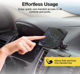 Scosche MAGDMB MagicMount Magnetic Car Phone Mount – Secure and Convenient Dashboard Phone Holder with 360° Adjustable Magnet Head – Universal and Compatible with IPhone, Samsung, and All Devices