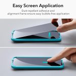 ESR 3 Pack for iPhone 15 Privacy Screen Protector, Anti-spy Tempered-Glass Privacy Screen Protector, Micro-curved Edges, Case Friendly