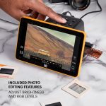 KODAK 7″ Digital Film Scanner – Converts 35mm, 126, 110 Negatives & Slides to 22MP JPEGs