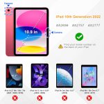Fintie Rotating Case for iPad 10th Generation 10.9 Inch Tablet (2022 Model) with Pencil Holder – 360 Degree Rotating Protective Stand Cover with Auto Sleep/Wake, Black