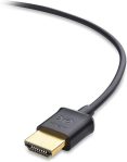 Cable Matters 2-Pack Ultra Thin HDMI Cable 6 ft, Support 4K@60Hz, Ultra Slim HDMI Cable 4K Rated with Ethernet, HDR Support for PS5, Xbox Series X/S, RTX4090/3090, RX 7900/7800, Apple TV, and More