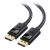 Cable Matters [VESA Certified] 6 ft 32.4Gbps DisplayPort Cable 1.4, Support 8K 60Hz, 4K 144Hz (DisplayPort 1.4 Cable) with FreeSync, G-SYNC and HDR for Gaming Monitor, PC, RTX 3080/3090, RX 6800/6900