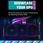 Cooler Master MasterAccessory Vertical GPU Card Holder Kit V3 Black, Premium Riser Cable PCI-E 4.0 x16-165mm, PCIe 3.0 Compatible, Adjustable Length for E-ATX|ATX|Micro ATX Case (MCA-U000R-KFVK03)