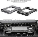 Thermalright Intel 12th/13th Generation LGA1700 Anti-Bending Buckle, Curved Pressure Plate,CPU Stress Bending Correction Fixer, Fully Fitted and Fixed Without Trace Installation (Black)