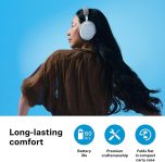 Sennheiser Consumer Audio Momentum 4 Wireless Headphones – Bluetooth Headset for Crystal-Clear Calls with Adaptive Noise Cancellation, 60h Battery Life, Lightweight Folding Design – Black/Copper