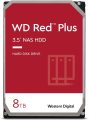 Western Digital 8TB WD Red Plus NAS Internal Hard Drive HDD – 5640 RPM, SATA 6 Gb/s, CMR, 256 MB Cache, 3.5″ – WD80EFPX