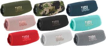 JBL CHARGE 5 – Portable Bluetooth Speaker with IP67 Waterproof and USB Charge out – Gray, small