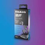Skullcandy Dime In-Ear Wireless Earbuds, 12 Hr Battery, Microphone, Works with iPhone Android and Bluetooth Devices – Chill Grey