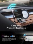 LISEN Tesla Phone Mount Holder [2024 Upgraded], Tesla Model 3 Y Phone Mount Holder, Adjustable Tesla Phone Mount Holder Model 3 Model Y for iPhone 15 Pro Max Plus 14 13, Tesla Model 3 Y Accessories