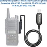 Original Baofeng USB Programming Cable PL2303 Chip Drive Free Win11 for BaoFeng Waterproof Two Way Radio UV-9R Plus (Including UV-9RPRO UV-9G GT-3WP UV-XR and Many More) USA Warranty Gmrs Radio