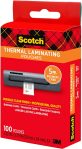 Scotch Thermal Laminating Pouches, 5 Mil Thick for Extra Protection, 2.32 x 3.70-Inches, Business Card Size, 100-Pack (TP5851-100)