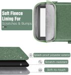TiMOVO 6-7 Inch Sleeve Case for All-New Kindle 2022/10th Gen 2019 /Kindle Paperwhite 11th Gen 2021/Kindle Oasis E-Reader, Protective Sleeve Case Bag for Kindle (8th Gen, 2016), Green