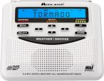 Midland – WR120B – NOAA Emergency Weather Alert Radio – S.A.M.E. Localized Programming, Trilingual Display, 60+ Emergency Alerts, & Alarm Clock (WR120B – Box Packaging)