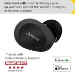 Jabra Elite 10 True Wireless Bluetooth Earbuds – Advanced Active Noise Cancelling with Dolby Atmos Surround Sound, All-Day Comfort, Multipoint, Crystal-Clear Calls – Gloss Black