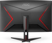 AOC C32G2ZE 32″ Curved Frameless Gaming Monitor, Full HD 1920×1080, VA, 0.5ms 240Hz, AMD FreeSync Premium, DP/HDMI/VGA, VESA, 3-3-1 Re-Spawn Program, Xbox PS5 Switch,Black