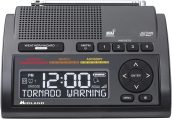 Midland – WR400 Weather Radio Deluxe – NOAA Emergency Alert Scanner – Home Use with Battery Backup – Local County Programming Over 80 Emergency Voice Flashing Alerts – Alarm Clock AM/FM Radio