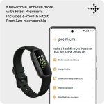 Fitbit Inspire 3 Health &-Fitness-Tracker with Stress Management, Workout Intensity, Sleep Tracking, 24/7 Heart Rate and more, Midnight Zen/Black One Size (S & L Bands Included)