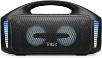 Tribit StormBox Blast Portable Speaker 90W Loud Stereo Sound with XBass, IPX7 Waterproof Bluetooth Speaker with LED Light, PowerBank, Bluetooth 5.3&TWS, Custom EQ, 30H Playtime for Outdoor