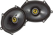 KICKER CS Series CSC68 6 x 8 Inch Car Audio System Speaker, Black (2 Pack)