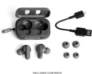 Skullcandy Dime In-Ear Wireless Earbuds, 12 Hr Battery, Microphone, Works with iPhone Android and Bluetooth Devices – Chill Grey