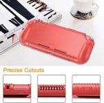 Fintie Case for Nintendo Switch Lite 2019 – Soft Silicone [Shock Proof] [Anti-Slip] Protective Cover with Ergonomic Grip Design for Switch Lite Console (Living Coral)