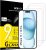 NEW’C [3 Pack Designed for iPhone 15/15 Pro (6.1 Inch) Screen Protector Tempered Glass,Case Friendly Ultra Resistant