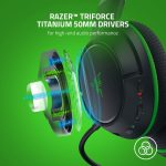 Razer Kaira Wireless Gaming Headset for Xbox Series X|S, Xbox One Triforce Titanium 50mm Drivers – Cardioid Mic – Breathable Memory Foam Ear Cushions – EQ Pairing Button – Windows Sonic – Black