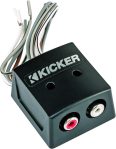 Kicker 46KISLOC KISLOC 2 Ch Speaker Wire-to-RCA Converter w/LOC for OEM Radios