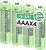 OSIM 4Pack BK-40AAABU Ni-MH AAA Rechargeable Batteries 400mah AAA Ni-MH Rechargeable Batteries 1.2V for Panasonic Cordless Phones, Remote Controls, Electronics