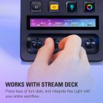 Elgato Key Light – Professional 2800 lumens Studio Light • with desk clamp • for Streaming, Recording and Video Conferencing • Temperature and Brightness app-adjustable • on Mac, PC, iOS, Android