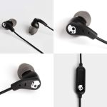 Skullcandy Set Lightning In-Ear Wired Earbuds, Microphone, Works with iPhone – True Black
