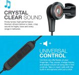 JLab JBuds Pro Bluetooth Wireless Signature Earbuds, Titanium 10mm Drivers, 10-Hour Battery Life, Music Controls, Noise Isolation, Bluetooth 4.1 Extra Gel Tips and Cush Fins, Graphite/Blue