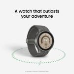 Samsung Galaxy Watch 5 Pro 45mm Smartwatch with GPS, Heart Rate, Fitness Tracking – Titanium, Sapphire Glass, Improved Battery