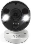 Swann Home Security Camera, POE Cat5e NVR 4K HD Video, Indoor or Outdoor Wired Surveillance CCTV, Color Night Vision, Heat Motion Detection, LED Lights, Metal Housing, Face Recognition, 2-Way Talk