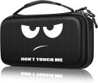Fintie Carrying Case for Nintendo Switch OLED Model 7.0″/Switch 6.2″, Portable Traveler Protective Cover Storage Bag w/10 Game Card Slots & Inner Pocket for Switch Console Joy-Con (Dont Touch)