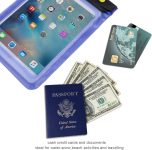 WALNEW Universal Waterproof eReader Protective Case Cover for Amazon All-New Kindle 2022/Kindle Paperwhite/Oasis/Keyboard/Kindle Fire 7, iPad Mini, Kobo Clara/Nia and More, Blue