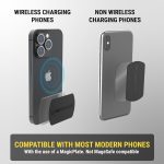 Scosche MMWSM-XCES0 MagicMount Select Magnetic Phone, GPS, or Tablet Suction Cup Car Cell Phone Holder, 360 Degree Adjustable Head, StickGrip Suction Cup Phone Car Mount, Black