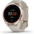 Garmin Approach S42, GPS Golf Smartwatch, Lightweight with 1.2″ Touchscreen, 42k+ Preloaded Courses, Rose Gold Ceramic Bezel and Tan Silicone Band, 010-02572-12