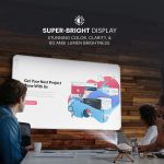 KODAK Luma 150 Ultra Mini Pocket Pico Projector – Built in Rechargeable Battery & Speaker, 1080P Support Portable Wireless LED DLP Movie & Video Travel Projector, connects to iPhone and Android