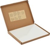 Amazon Basics Clear Thermal Laminating Plastic Paper Laminator Sheets – 11.5 x 9.0-Inch, 100-Pack, 3 mil
