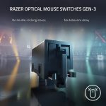 Razer DeathAdder V3 Pro Gaming Mouse 63g Ultra Lightweight – Focus Pro 30K Optical Sensor – Fast Optical Switches Gen-3 – HyperSpeed Wireless – 5 Programmable Buttons – 90 Hr Battery – Black