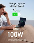 Anker Powerline III USB C to USB C Charger Cable 100W 6ft 2.0, Type C Charging Cable for iPad Mini 6, iPad Pro 2020, Air 4, MacBook Pro 2020, Galaxy S20 Plus S9 S8, Pixel, Switch, LG V20