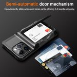 ChuoHoy Case Wallet for Apple iPhone 15 Pro Max Case with Card Holder Accessories, with 2 Pack Screen Protector 2 Pack Camera Lens Cover Protective, Cute Phone Case Woman Men Women Black