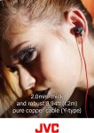 JVC HAFX1X Headphone Xtreme-Xplosivs, Black, Red