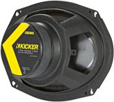 Kicker CS Series 150 Watt 6 x 9 Inch Car Audio Coaxial Speaker Pair, Black